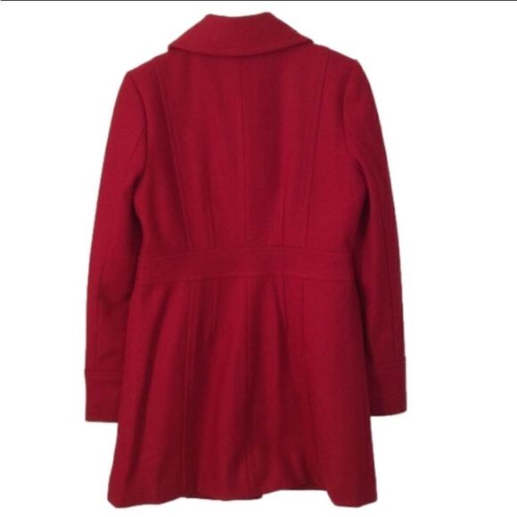 𝅺TULLE RED COAT - Picture 3 of 4